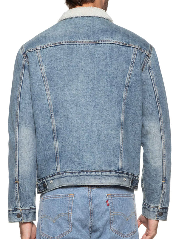 Chaqueta Trucker con forro Sherpa - Velloni