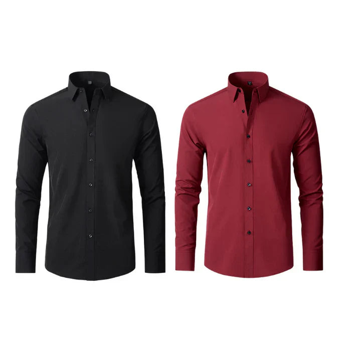 Compra 1 y llévate 2 | Camisa Social Ultra Elastech Antarrugas