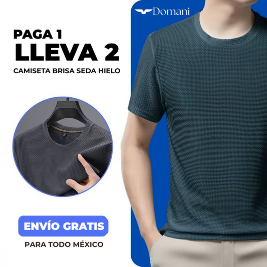Camiseta Brisa Seda Hielo - [PAGA 1 LLEVA 2]