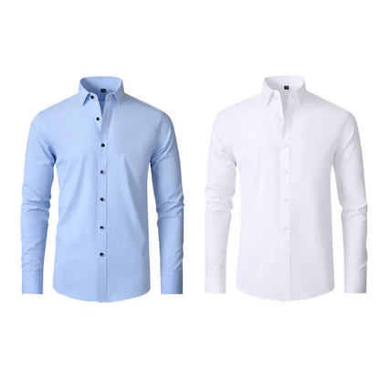 Compra 1 y llévate 2 | Camisa Social Ultra Elastech Antarrugas