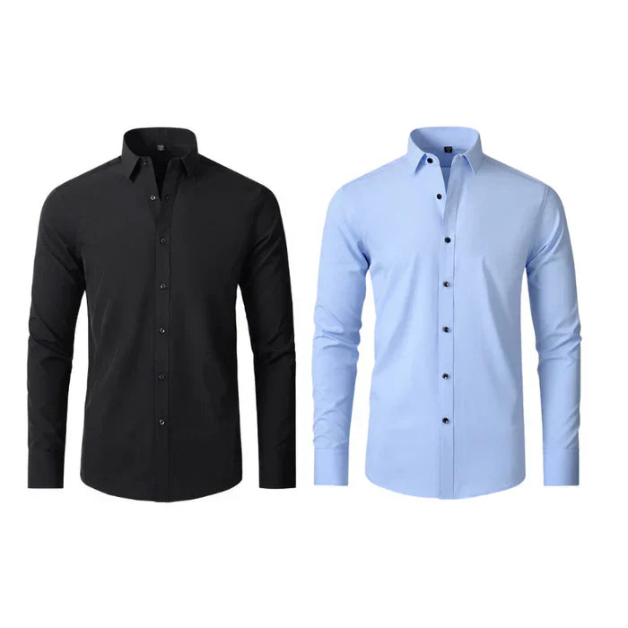 Compra 1 y llévate 2 | Camisa Social Ultra Elastech Antarrugas