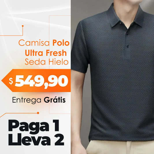 [COMPRA 1 Y LLEVA 2] Polo Ultra Fresh – Tecnología, estilo y cero arrugas