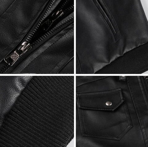 CHAQUETA LONDON - CUERO GENUINO (VELLONI)