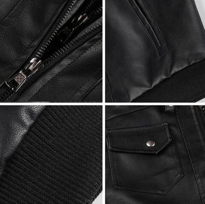 CHAQUETA LONDON - CUERO GENUINO (VELLONI)