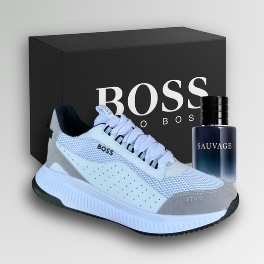 Zapatillas Boss + Perfume Sauvage dior (REGALO)