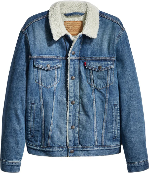 Chaqueta Trucker con forro Sherpa - Velloni