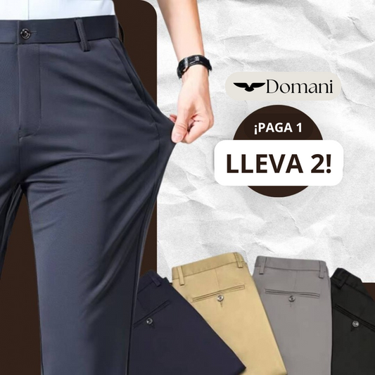 Pantalón de Vestir para Hombre Alfaiataria Comfort – [¡PAGA 1 Y LLEVA 2!]