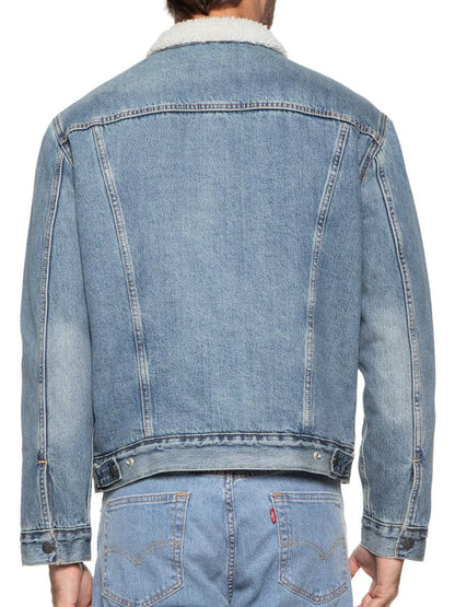Chaqueta Trucker con forro Sherpa - Velloni