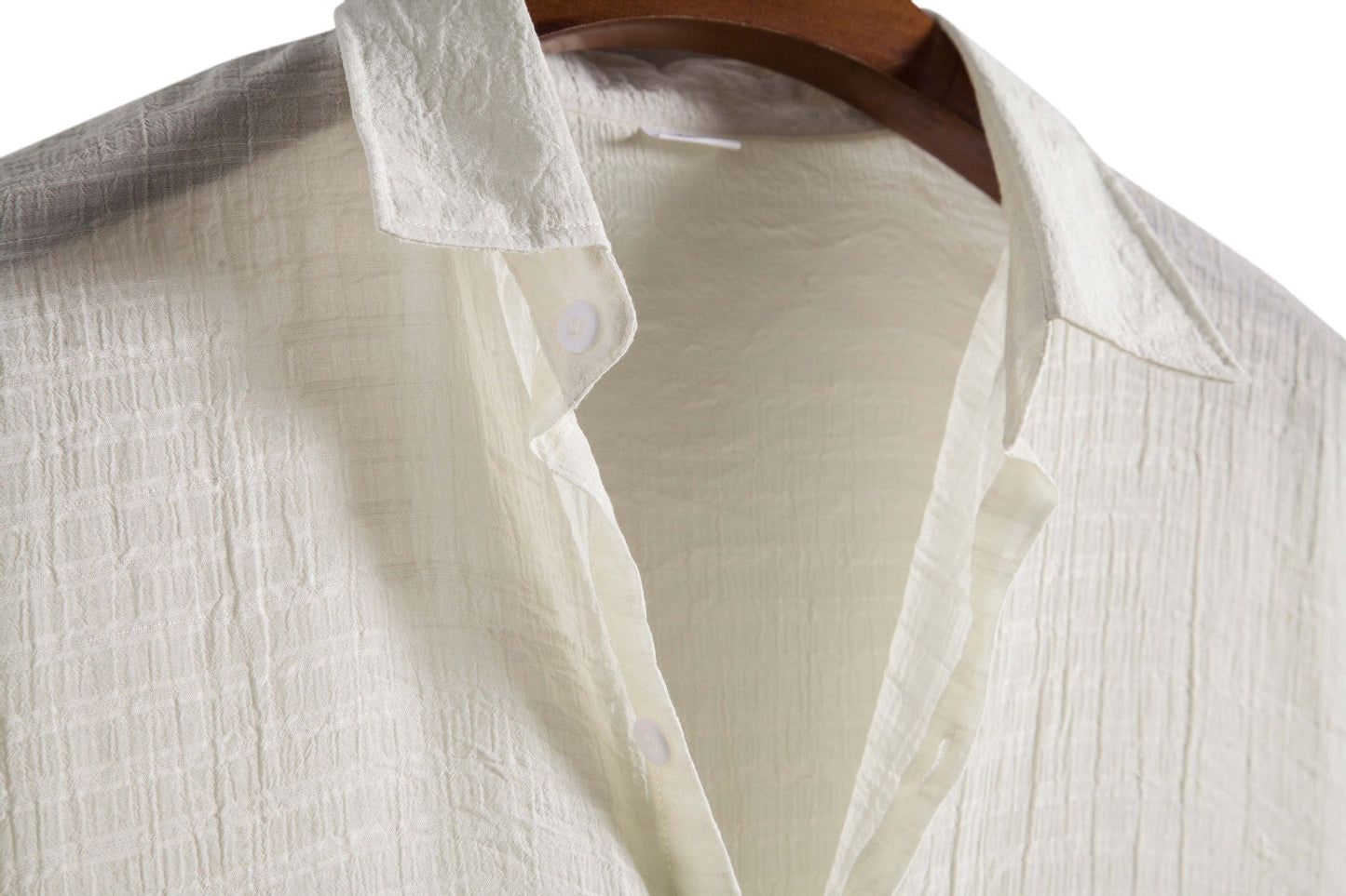 Camisa Elegante de Manga Corta Sartory
