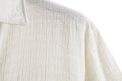 Camisa Elegante de Manga Corta Sartory