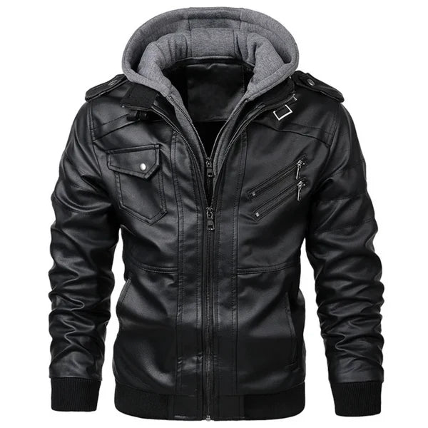 CHAQUETA LONDON - CUERO GENUINO (VELLONI)